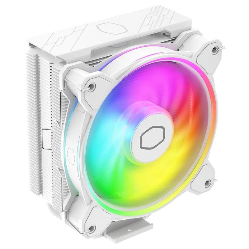 فن خنک کننده CPU کولر مستر Cooler Master Hyper 212 Halo ARGB White