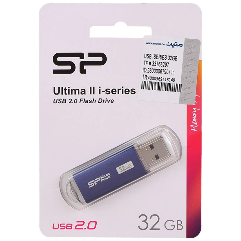 فلش 32 گیگ سیلیکون پاور Silicon Power Ultima ll i-Series