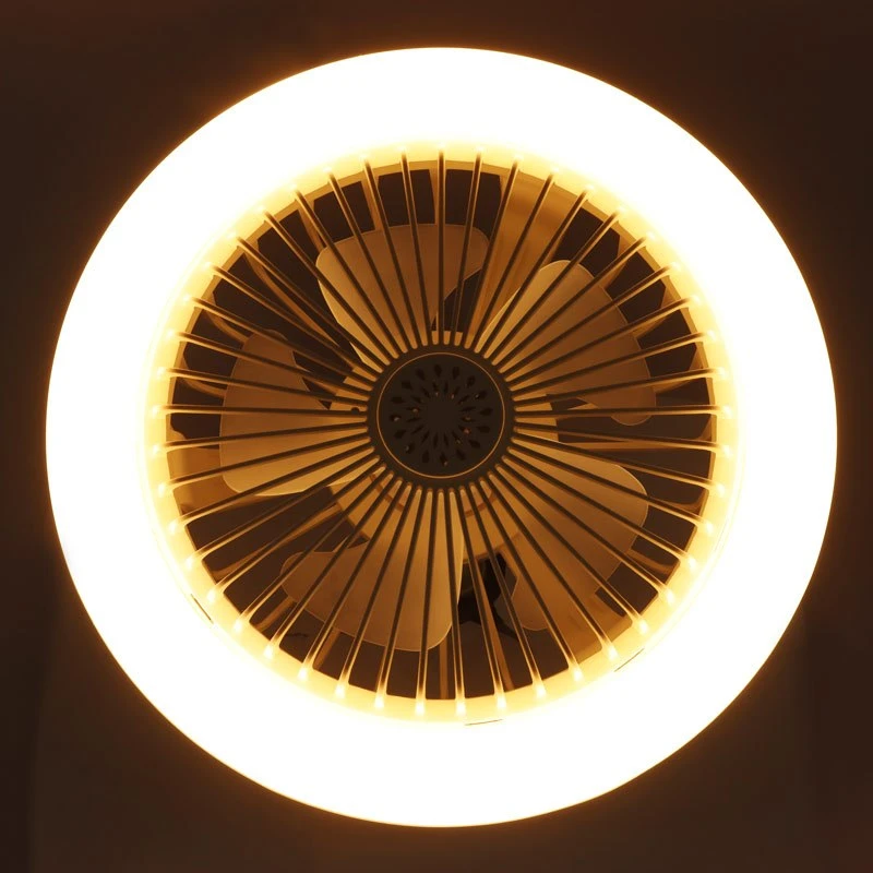 لامپ ال ای دی پنکه دار Fan Light پایه E27 + ریموت کنترل