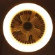 لامپ ال ای دی پنکه دار Fan Light پایه E27 + ریموت کنترل