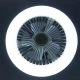 لامپ ال ای دی پنکه دار Fan Light پایه E27 + ریموت کنترل