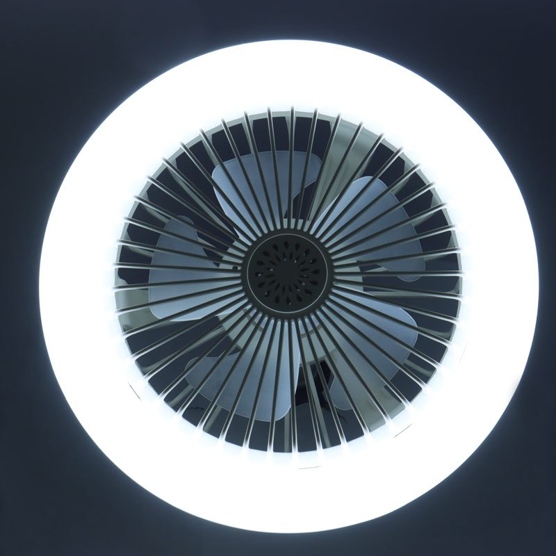 لامپ ال ای دی پنکه دار Fan Light پایه E27 + ریموت کنترل