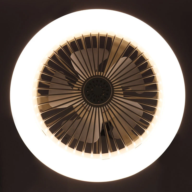 لامپ ال ای دی پنکه دار Fan Light پایه E27 + ریموت کنترل