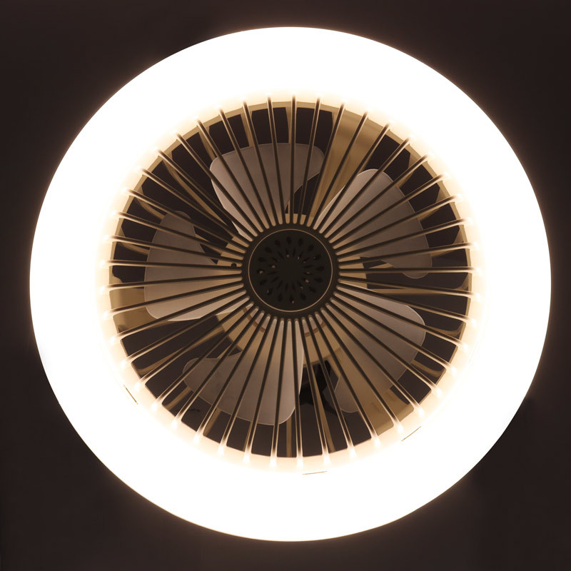 لامپ ال ای دی پنکه دار Fan Light پایه E27 + ریموت کنترل