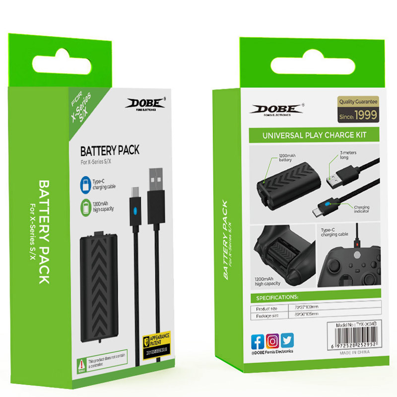 باتری Dobe TYX-0634B Xbox Series X/S 1200mAh