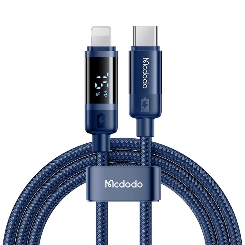 کابل تبدیل فست شارژ Mcdodo CA-521 Type-C To Lightning 3A PD 36W 1.2m
