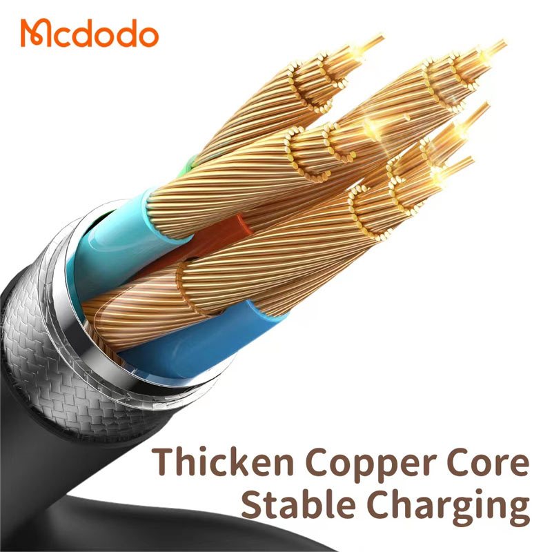کابل تایپ سی فست شارژ Mcdodo CA-475 6A QC4.0 100W 1.2m