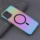 قاب شفاف هولوگرامی PC Creative Case مگ سیف iPhone 12 Pro Max