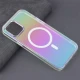قاب شفاف هولوگرامی PC Creative Case مگ سیف iPhone 12 Pro Max