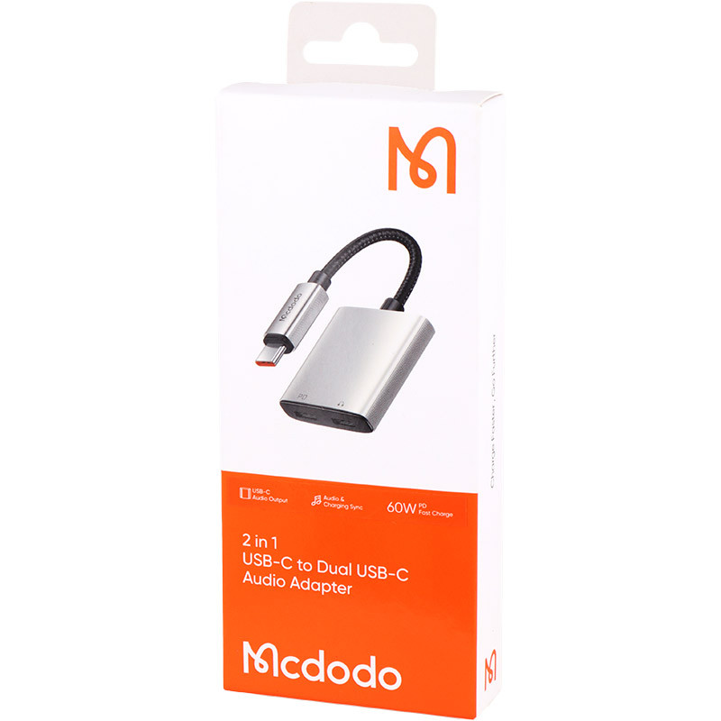 تبدیل Mcdodo CA-557 Type-C To Dual Type-C