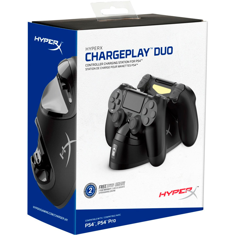 پایه شارژ دسته بازی پلی استیشن 4 HyperX ChargePlay Duo