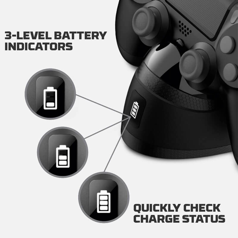 پایه شارژ دسته بازی پلی استیشن 4 HyperX ChargePlay Duo