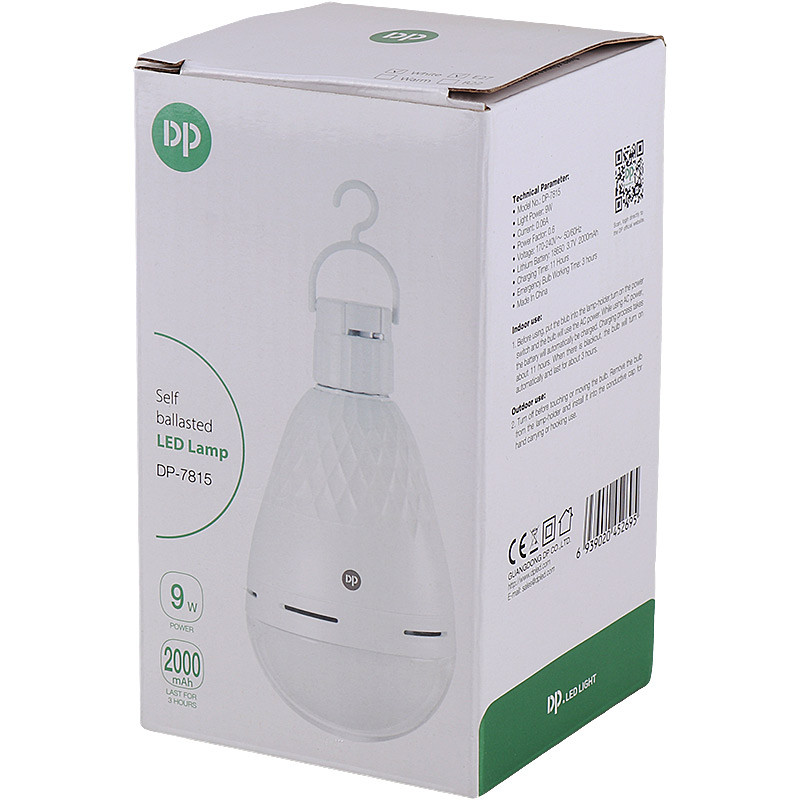 لامپ آویزدار شارژی DP.LED Light DP-7815 9W