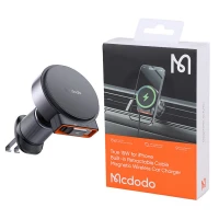 هولدر و شارژر وایرلس 15 وات مک دودو CH-300