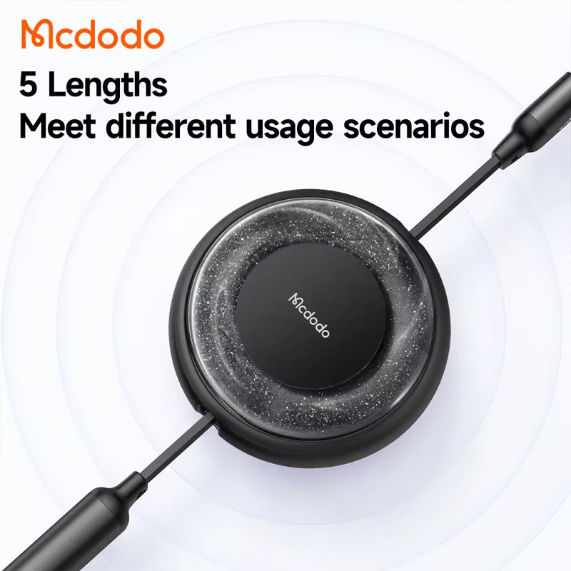 کابل 3 سر فست شارژ Mcdodo CA-522 5A PD 100W 1.2m