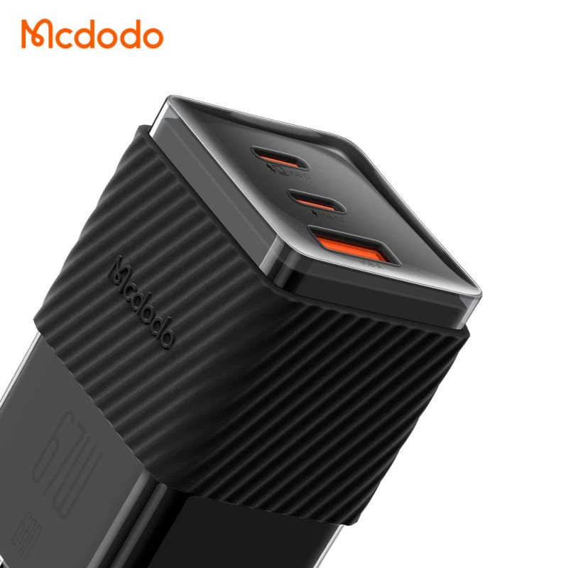 کلگی فست شارژ Mcdodo CH-150 GAN 5 Mini 3Port 5A QC4.0 PD 67W