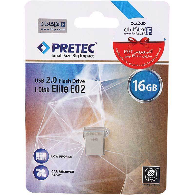 فلش 16 گیگ پرتک Pretec i-Disk Elite E02