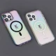 قاب شفاف هولوگرامی PC Creative Case مگ سیف iPhone 14 Pro Max