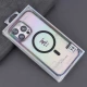 قاب شفاف هولوگرامی PC Creative Case مگ سیف iPhone 14 Pro Max