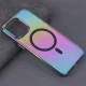 قاب شفاف هولوگرامی PC Creative Case مگ سیف iPhone 15 Pro Max