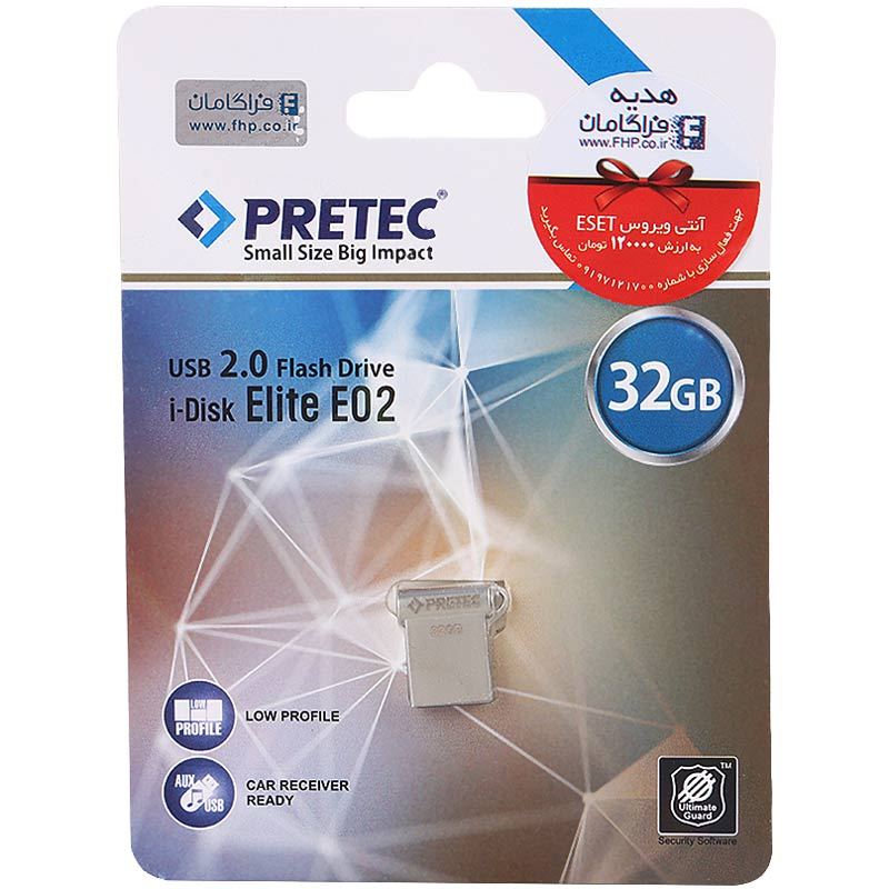 فلش 32 گیگ پرتک Pretec i-Disk Elite E02