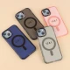 قاب PC شفاف دور طرحدار مگ سیف iPhone 13 / 14