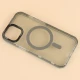 قاب PC شفاف دور طرحدار مگ سیف iPhone 13 / 14
