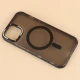 قاب PC شفاف دور طرحدار مگ سیف iPhone 13 / 14