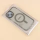 قاب PC شفاف دور طرحدار مگ سیف iPhone 13 / 14