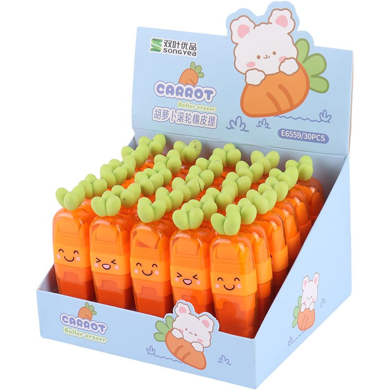 پاک کن غلطکی Carrot E6559 بسته 30 عددی