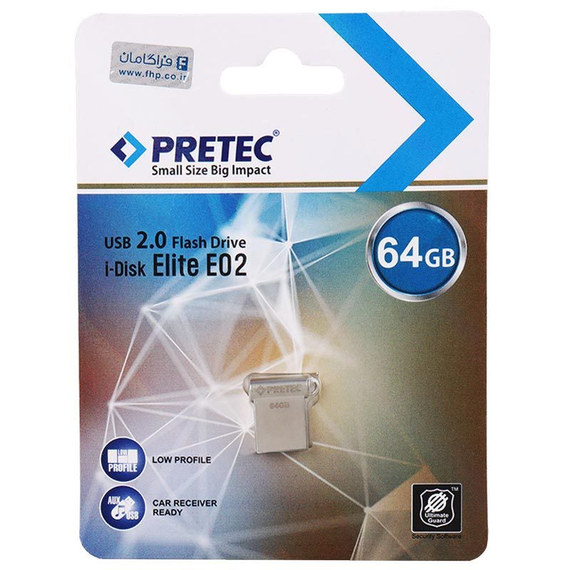 فلش 64 گیگ پرتک Pretec i-Disk Elite E02