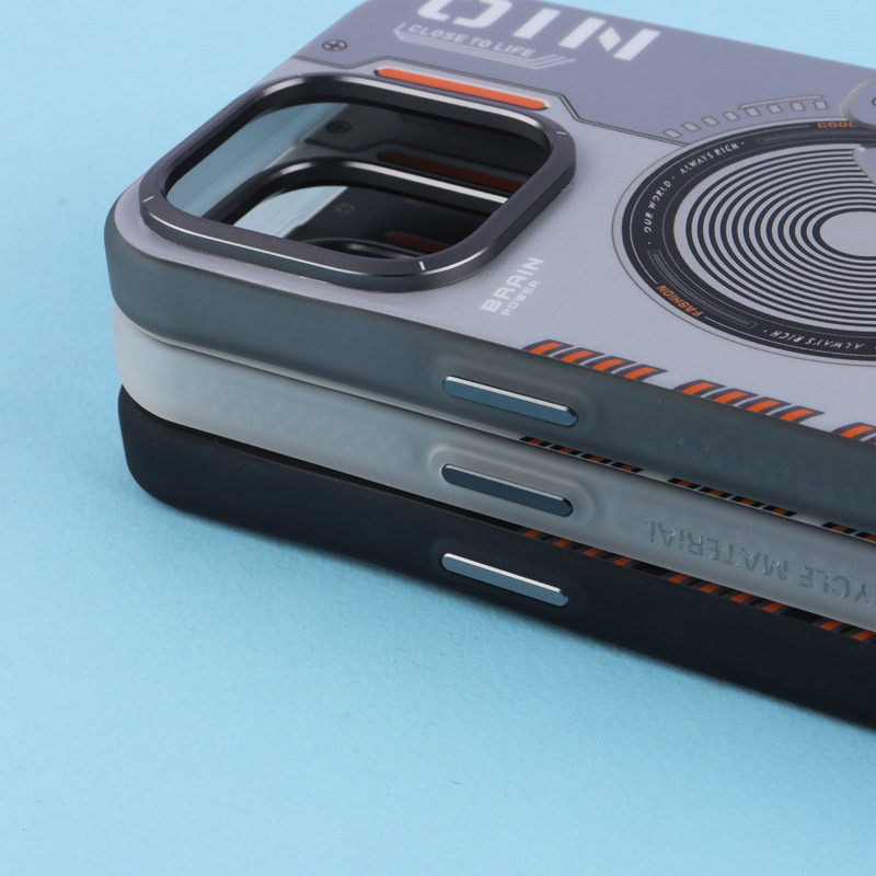 قاب ضد ضربه اورجینال Q.Series Defens مگ سیف دور رنگی iPhone 15 Pro Max