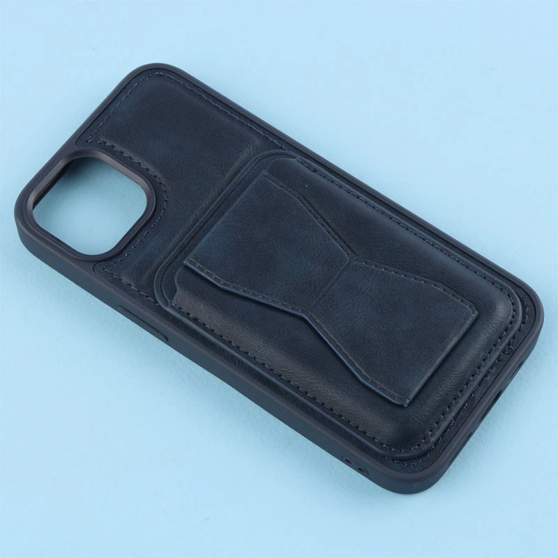 قاب PC چرمی جاکارتی هولدردار iPhone 13