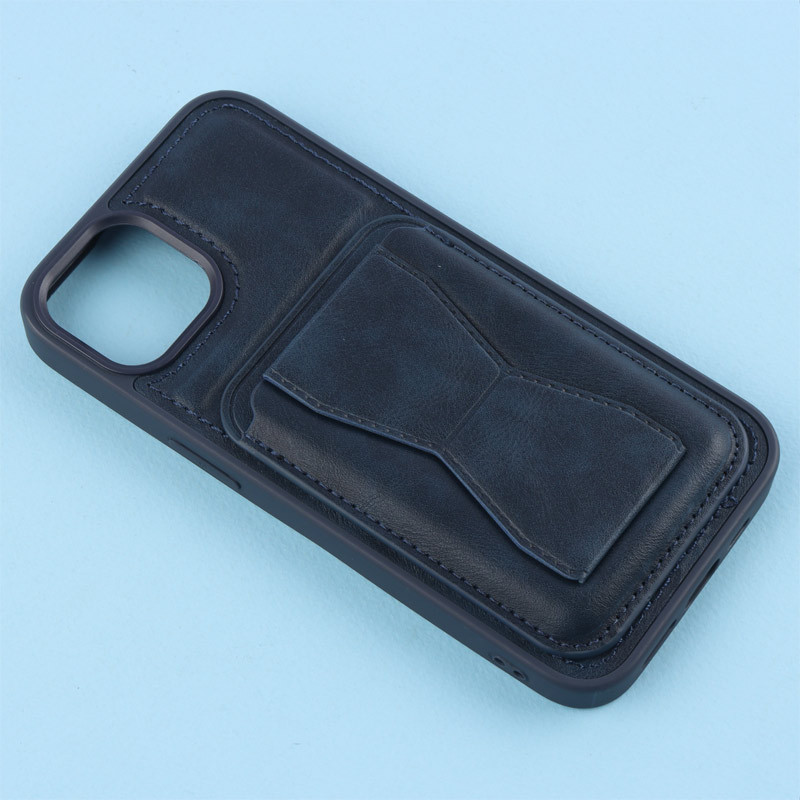 قاب PC چرمی جاکارتی هولدردار iPhone 13