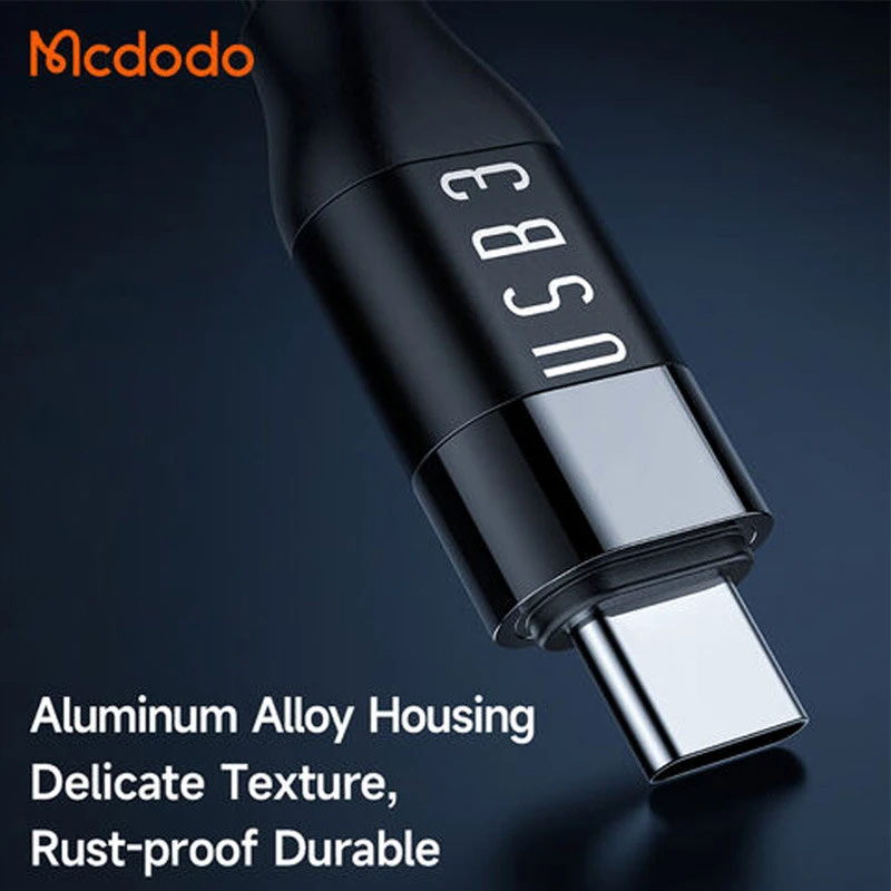 کابل تبدیل فست شارژ Mcdodo CA-713 Type-C To Type-C 5A PD 100W 1.2m