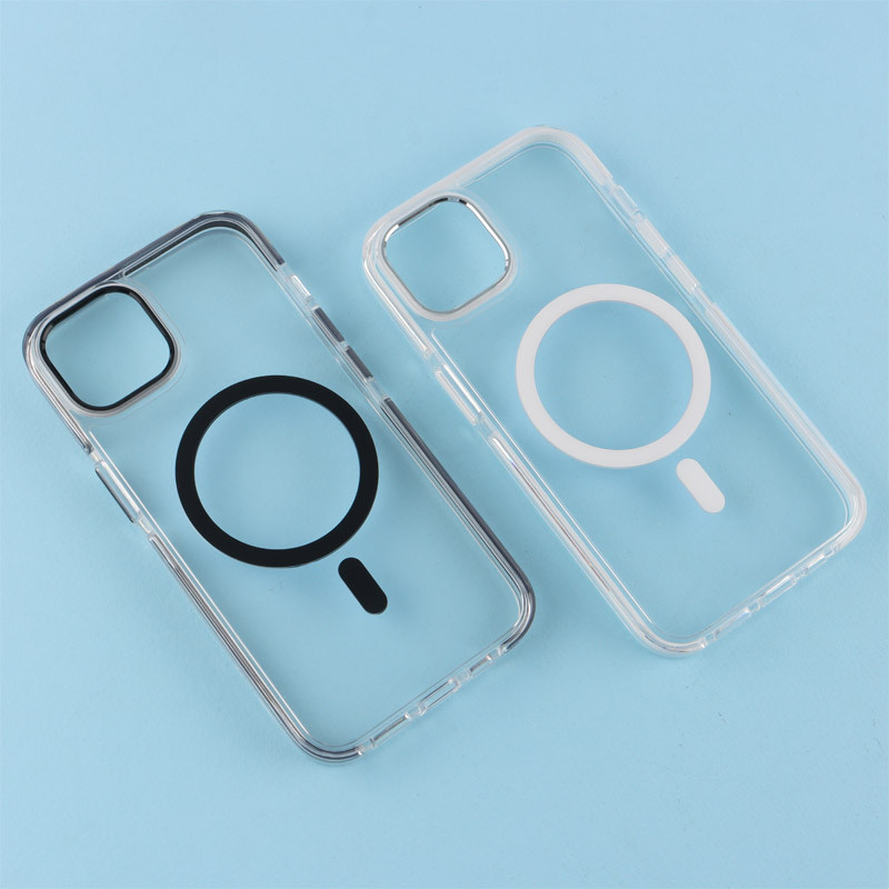 قاب ژله ای مگ سیف Joyporodo شفاف دور رنگی iPhone 13