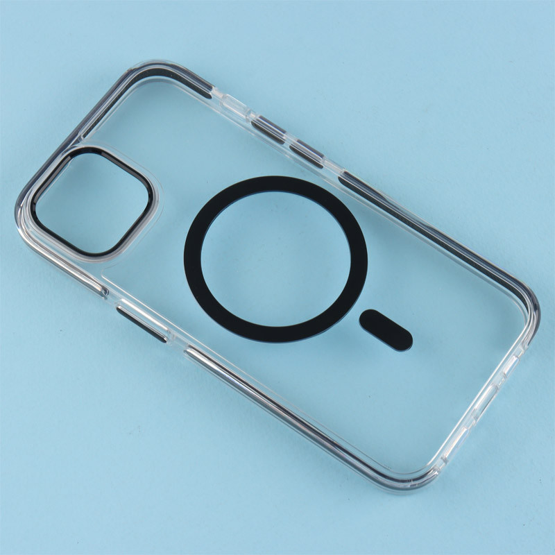 قاب ژله ای مگ سیف Joyporodo شفاف دور رنگی iPhone 13