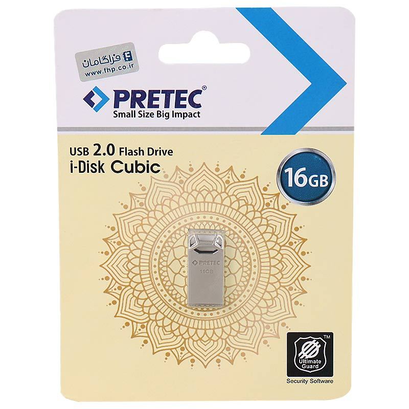 فلش 16 گیگ پرتک Pretec i-Disk Cubic