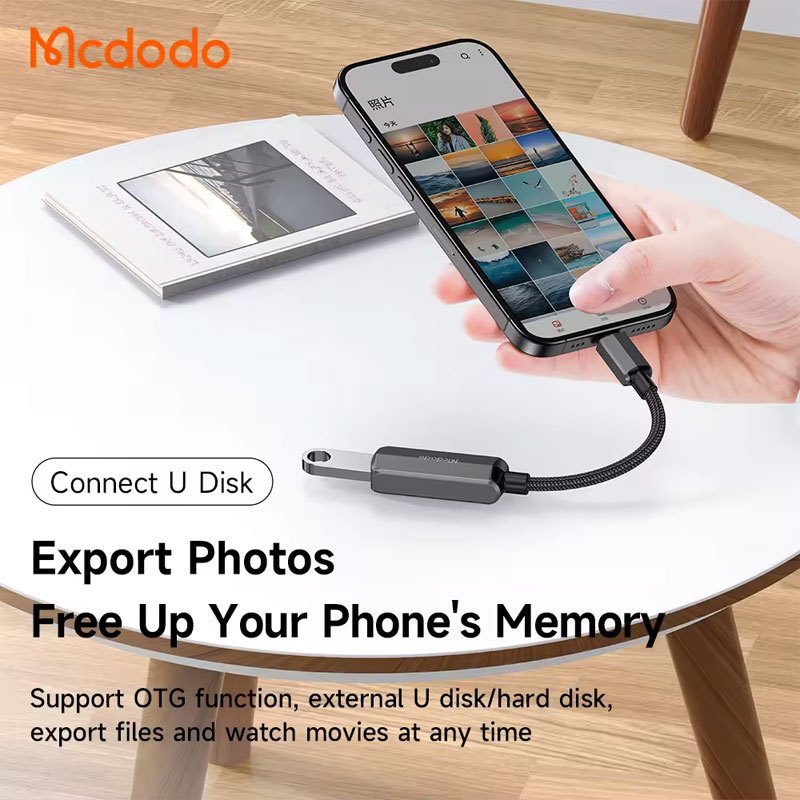 تبدیل Mcdodo CA-283 OTG Type-C To USB /Type-C PD