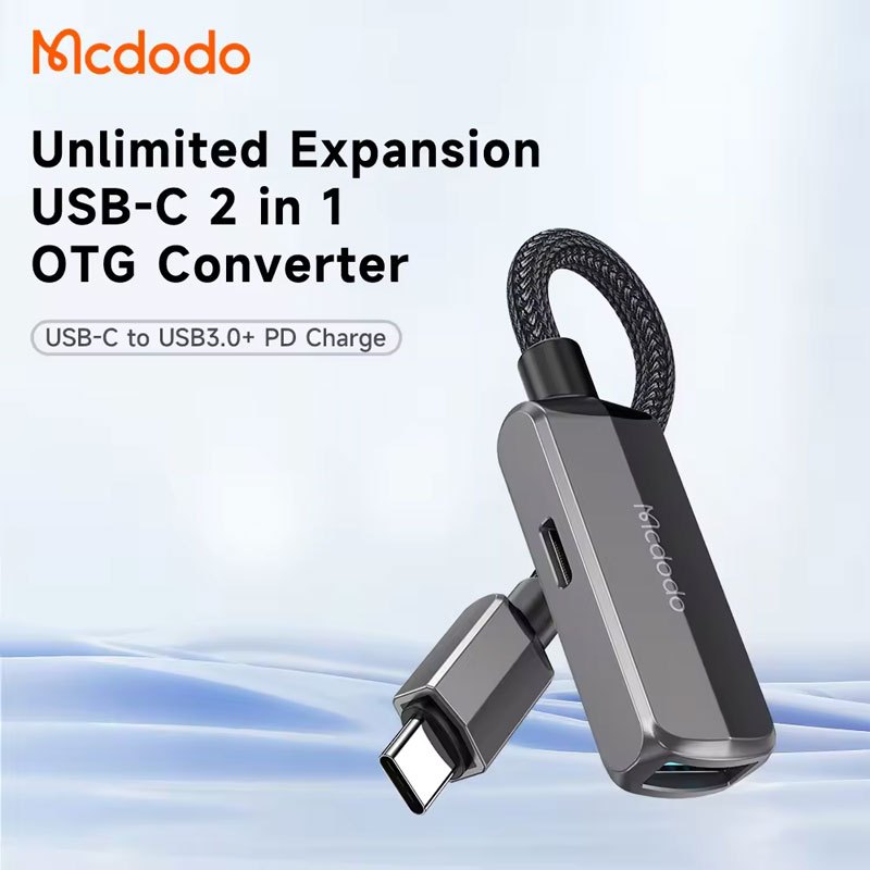 تبدیل Mcdodo CA-283 OTG Type-C To USB /Type-C PD