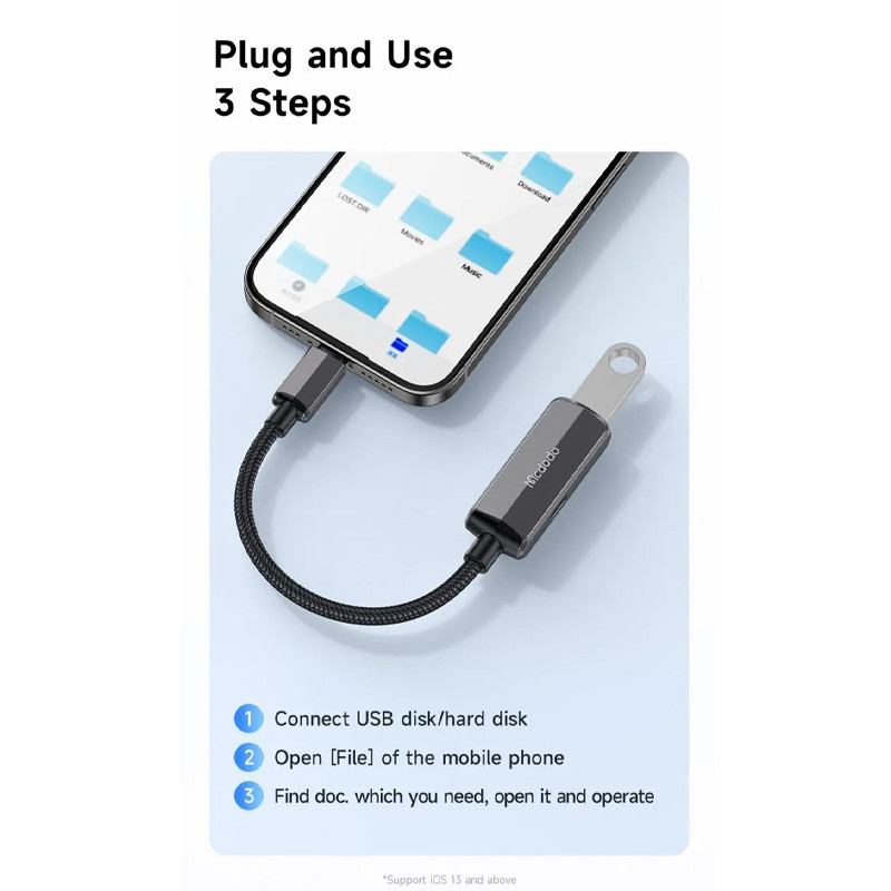 تبدیل Mcdodo CA-283 OTG Type-C To USB /Type-C PD