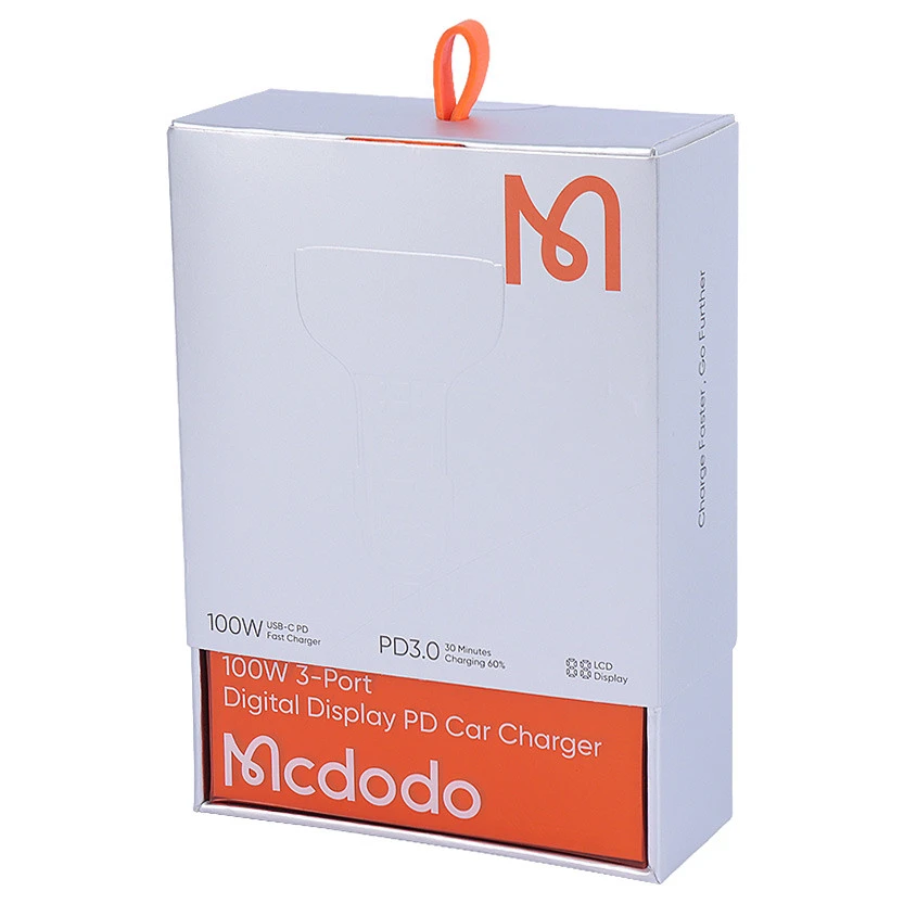 شارژر فندکی فست شارژ Mcdodo CC-2310 QC3.0 PD3.0 5A 100W
