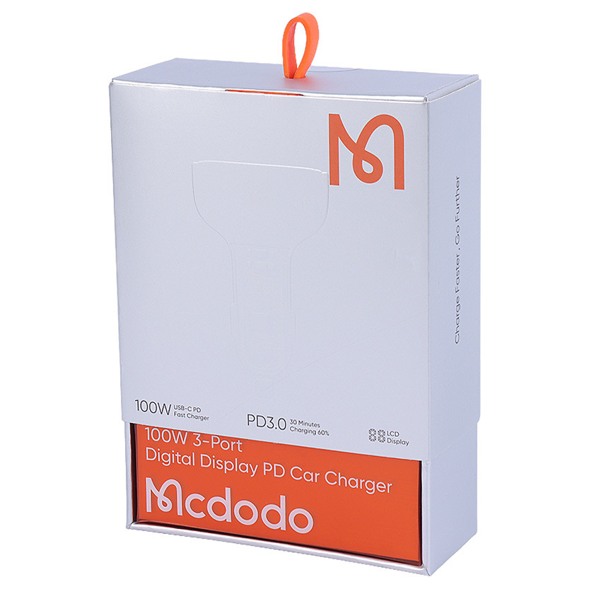 شارژر فندکی فست شارژ Mcdodo CC-2310 QC3.0 PD3.0 5A 100W