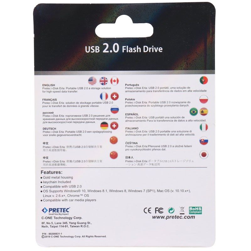 فلش 32 گیگ پرتک Pretec i-Disk Erla