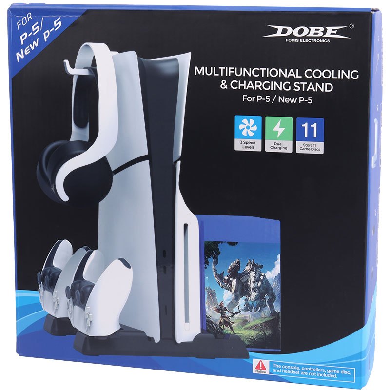 خنک کننده و شارژر دسته Dobe TP5-0593 PS5/PS5 Slim