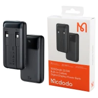 پاور بانک فست شارژ مک دودو MC-024 QC4.0 PD3.0 22.5W ظرفیت 10000 میلی آمپر ساعت