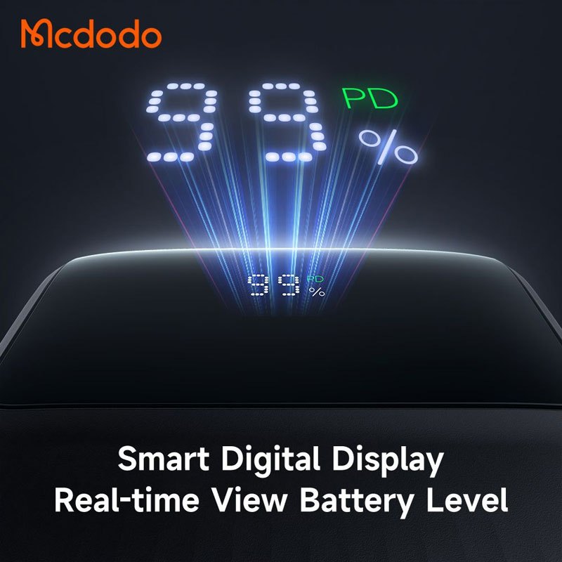 پاور بانک فست شارژ مک دودو MC-024 QC4.0 PD3.0 22.5W ظرفیت 10000 میلی آمپر ساعت