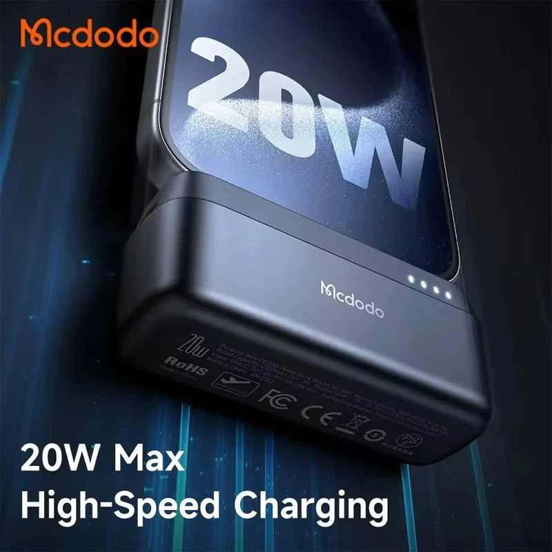 پاور بانک فست شارژ 5000 مک دودو Mcdodo MC-630 PD 20W