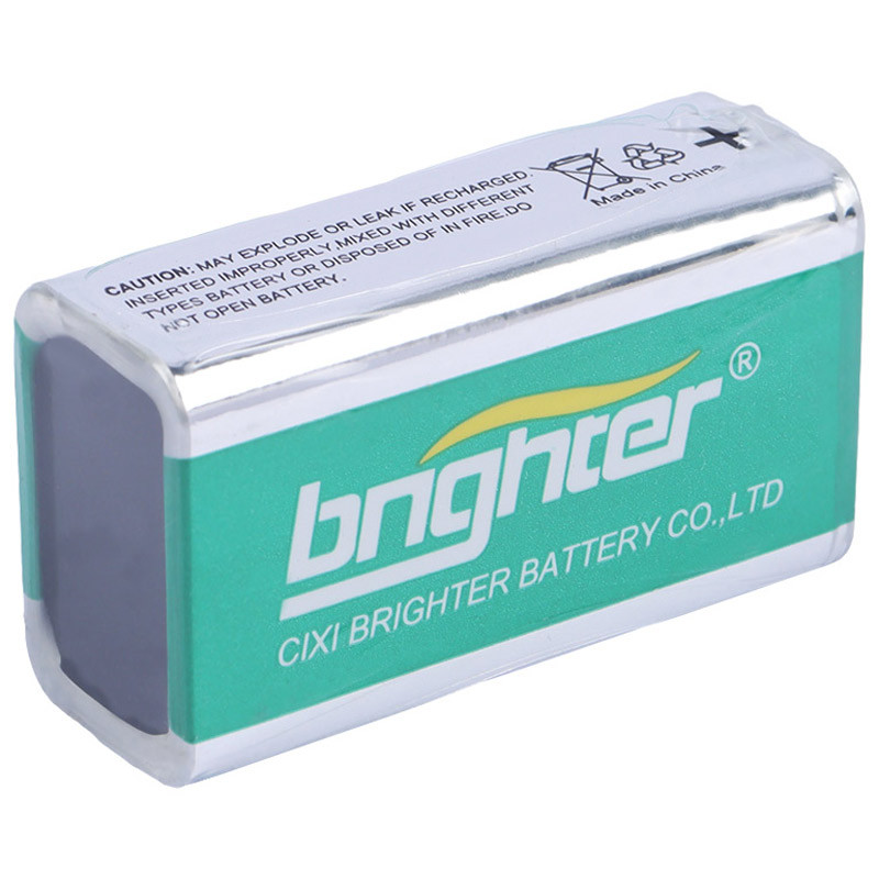 باتری کتابی Brighter Alkaline 6LR61 9V