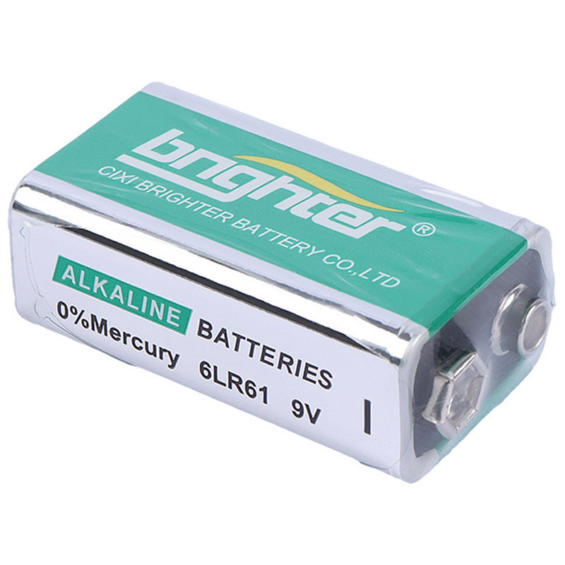 باتری کتابی Brighter Alkaline 6LR61 9V